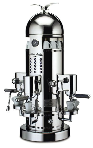 Venus Century Espresso Machine Chrome 220Vac Victoria Arduino