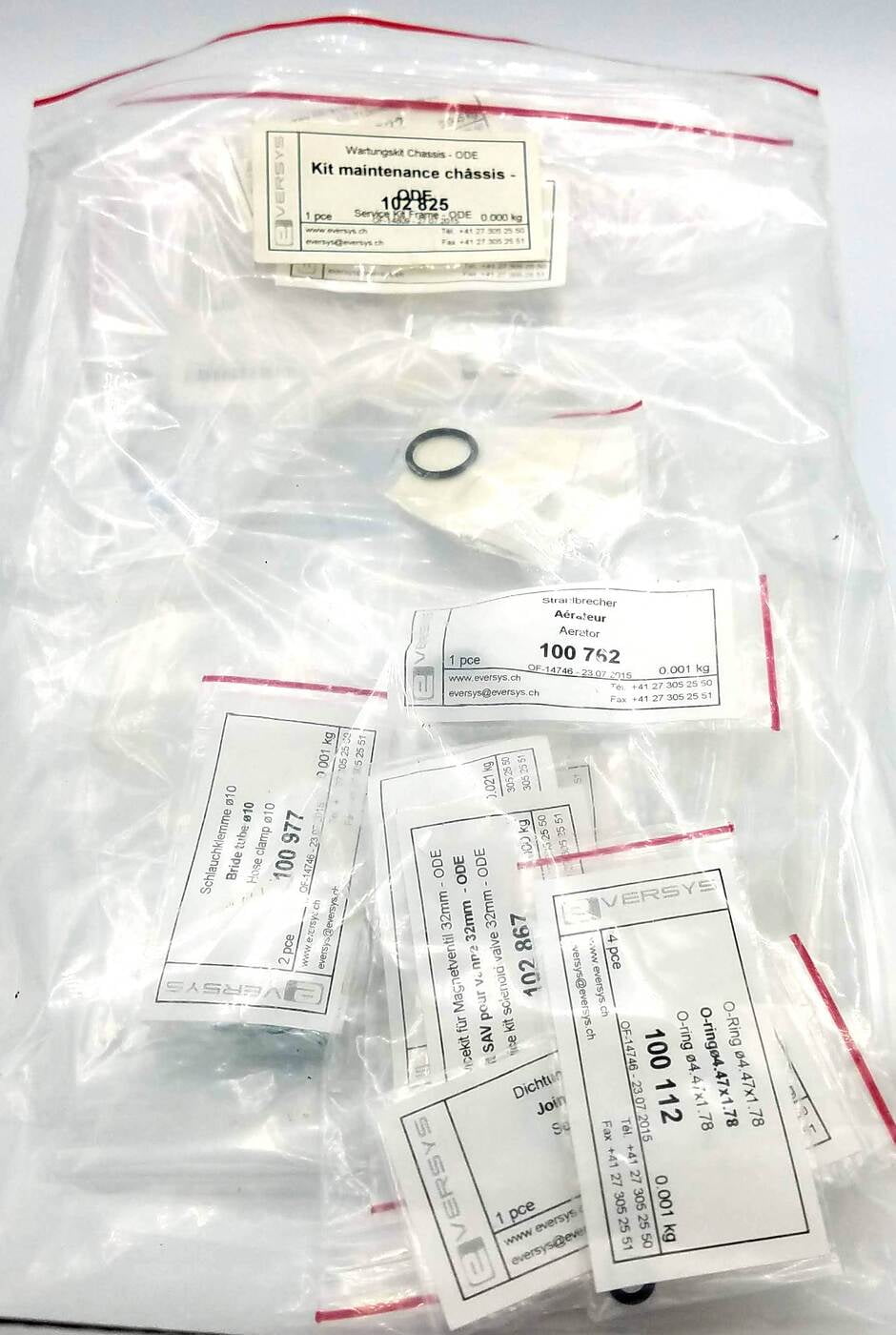 E'line Frame PM Service Kit - ODE Eversys