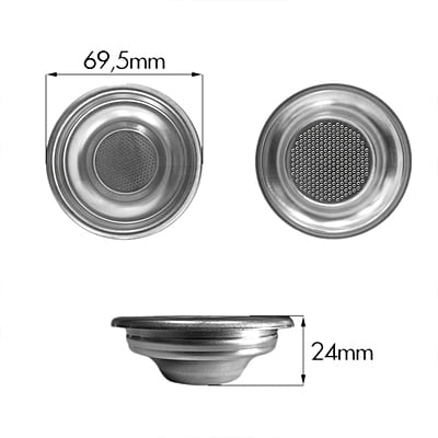 Filtro Delonghi 51mm 10g - 12g 