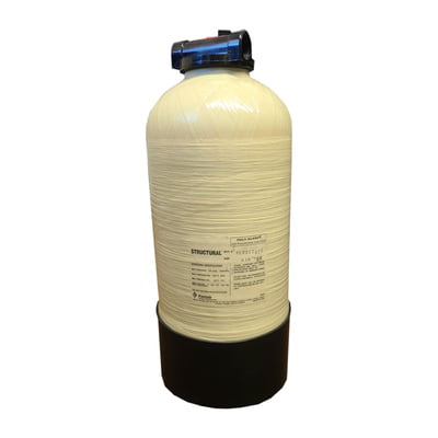 Water Softener Polyglass 818/.75 Tank .4 CF Resin Pentair