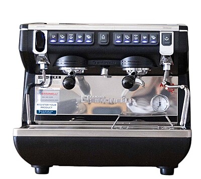 Appia Life Compact Vol 2 Group 110v Black Raised Auto Steam Nuova Simonelli