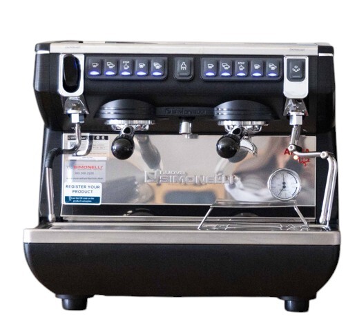 Appia Life Compact Vol 2 Group 110v Black Raised Auto Steam Nuova Simonelli Appia Life Compact Vol 2 Group 110v Black Raised Auto Steam Nuova Simonelli