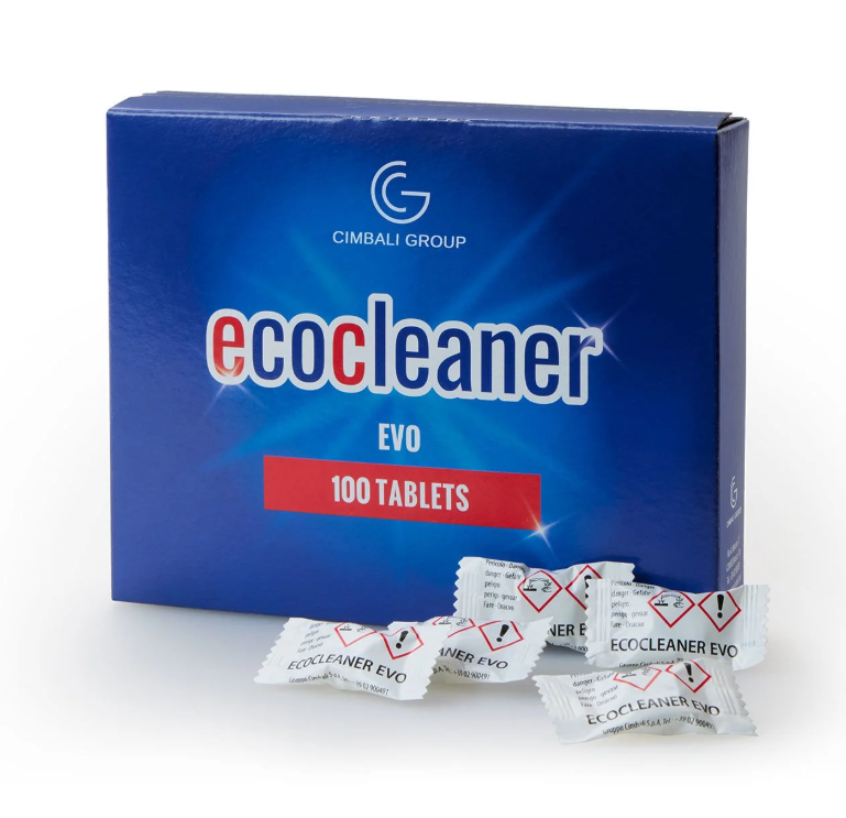 Detergent EcoCleaner EVO 100pcs 3gm Flowpack S20-S30-S60 Super Automatic Machine CI-610004218 La Cimbali ** IN STOCK NEW PACKAGING Detergent EcoCleaner EVO 100pcs 3gm Flowpack S20-S30-S60 Super Automatic Machine CI-610004218 La Cimbali ** IN STOCK NEW PACKAGING